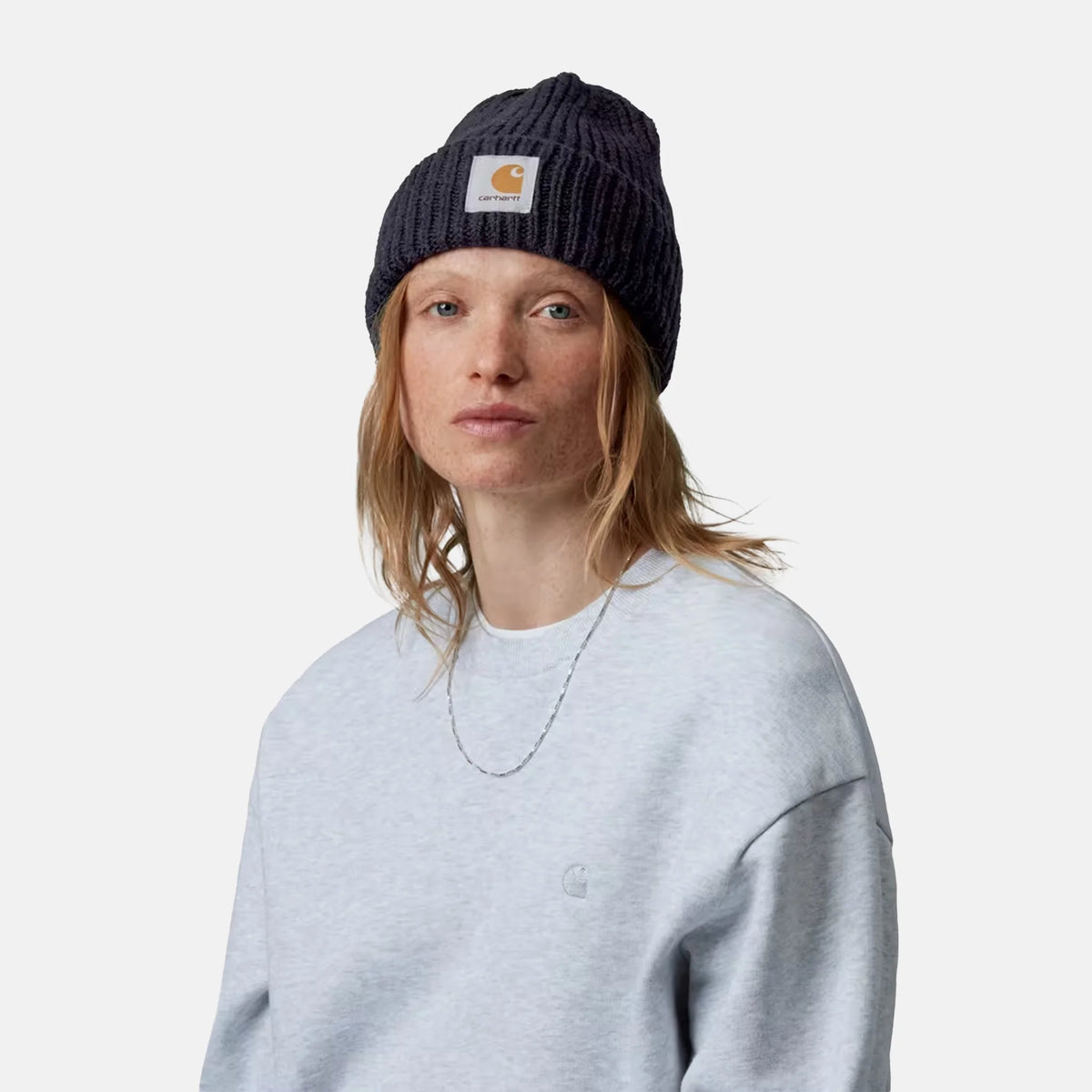 Anglistic Beanie | Speckled Dark Navy