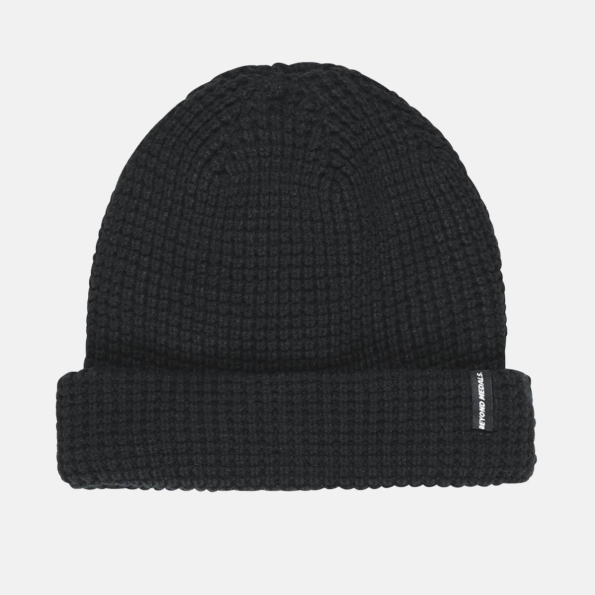 Waffle Beanie | Black