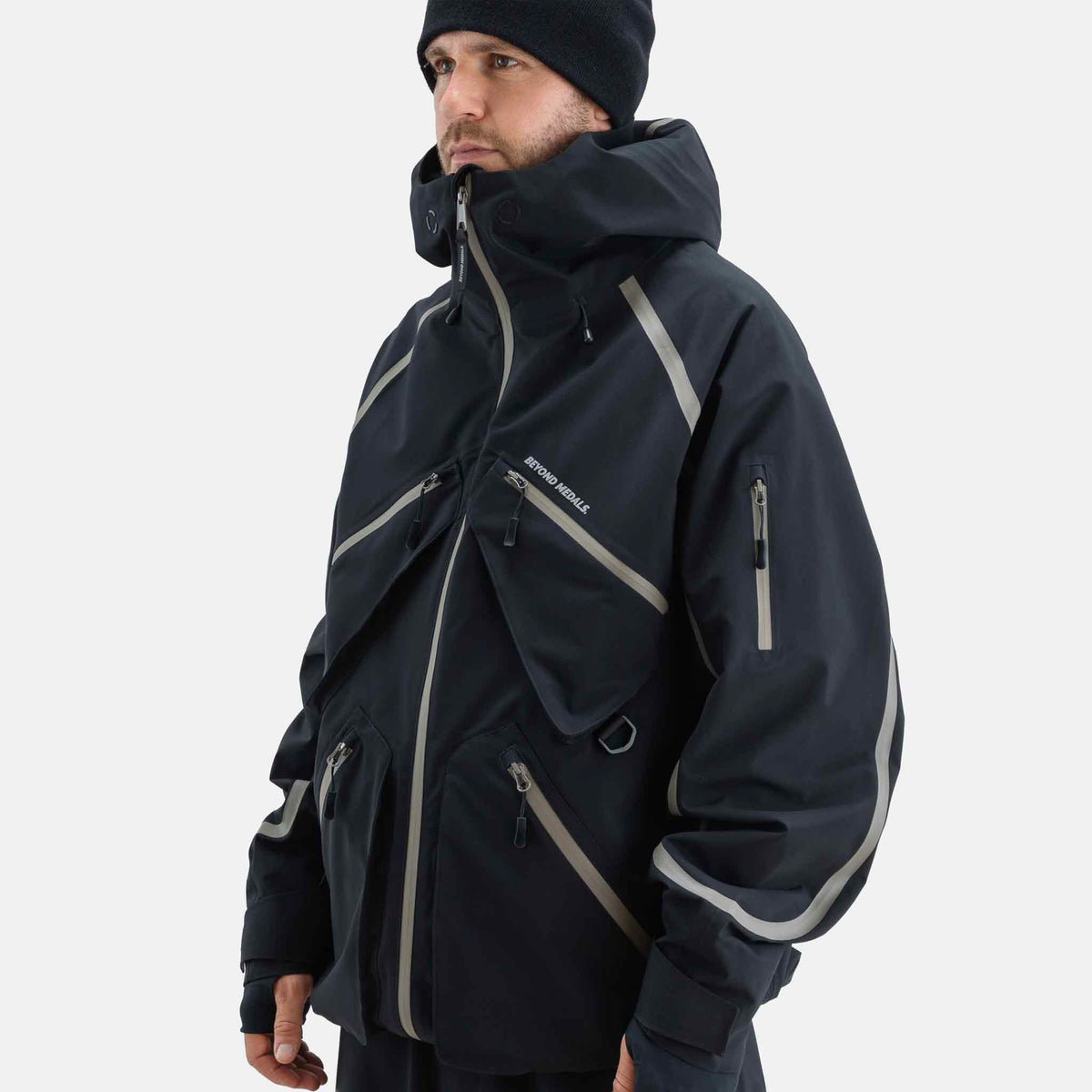 X jacket Taped 3L | Black