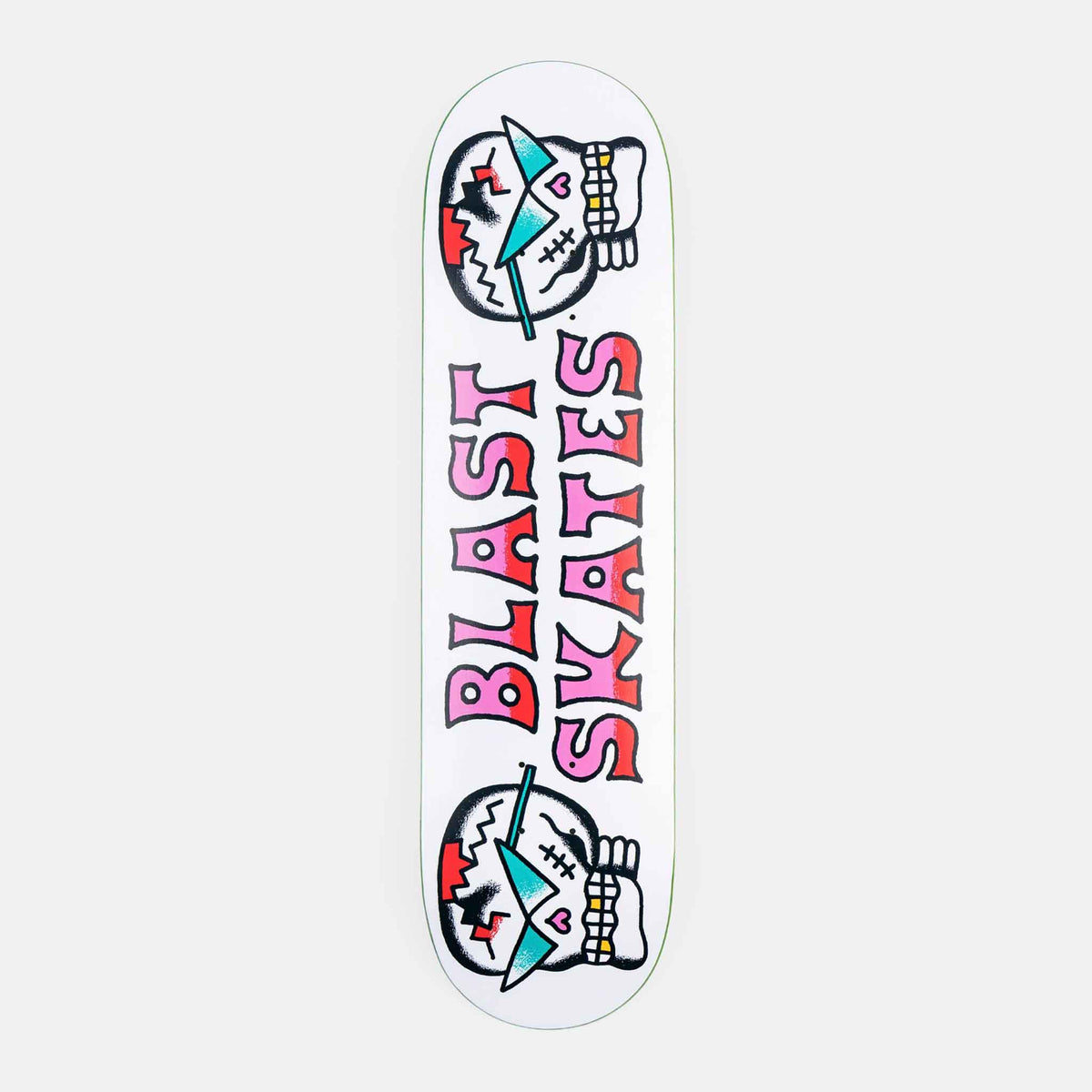 Skulls Twin Tail Deck - 8.375