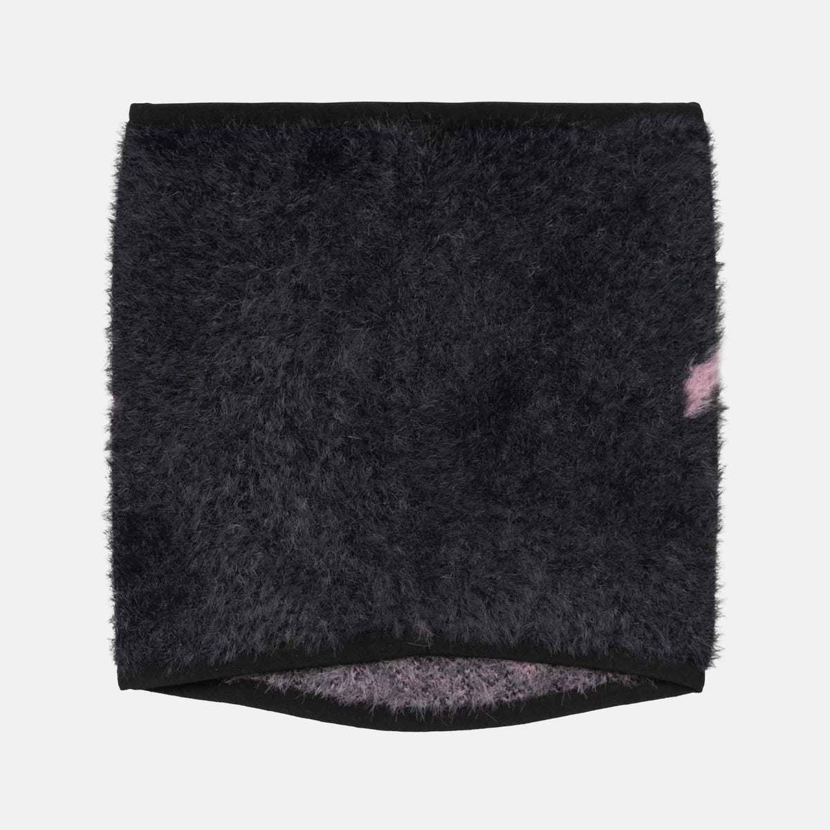 Chedda Neckwarmer | Black / Glassy Pink