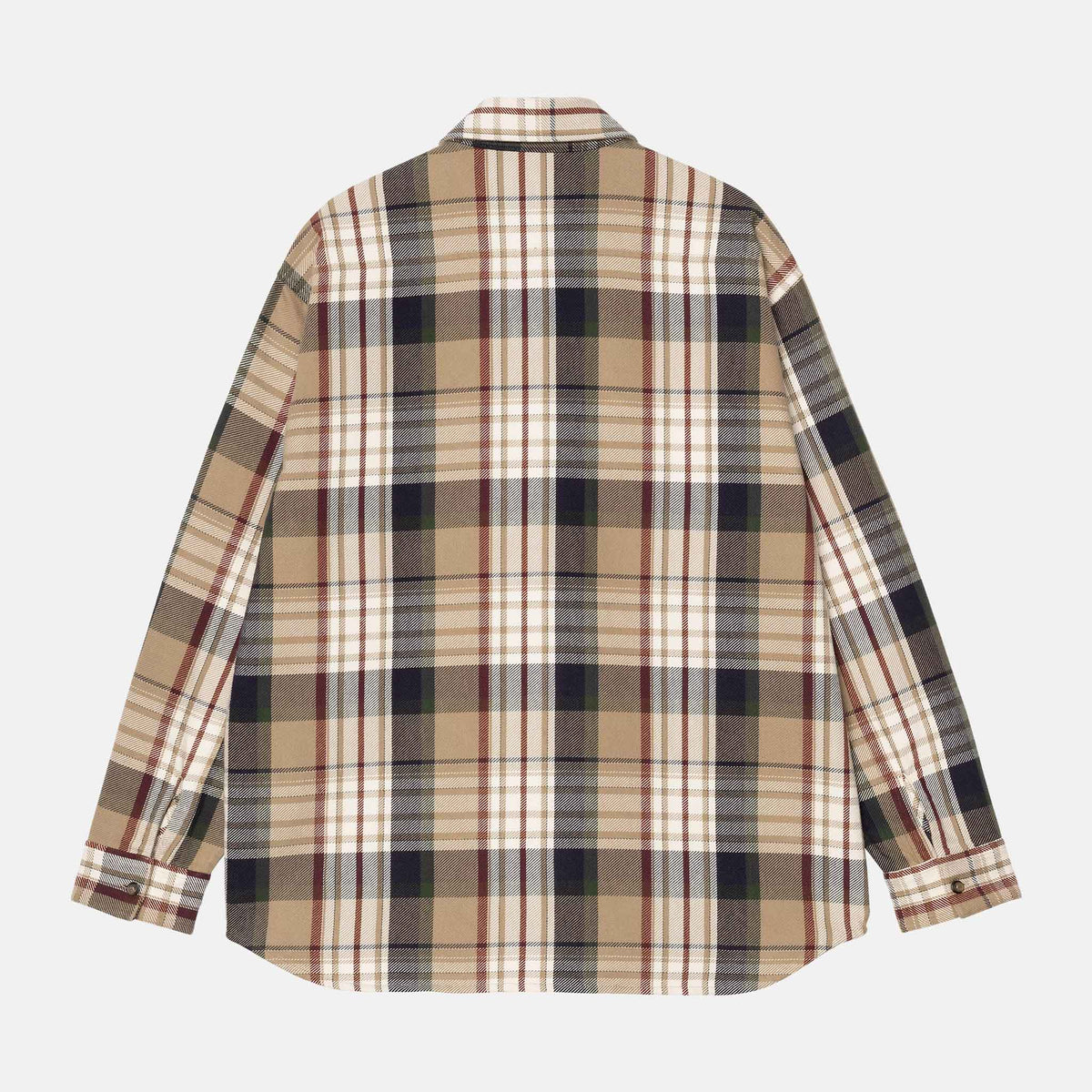 L/S Tamblyn Shirt | Tamblyn Check, Leather