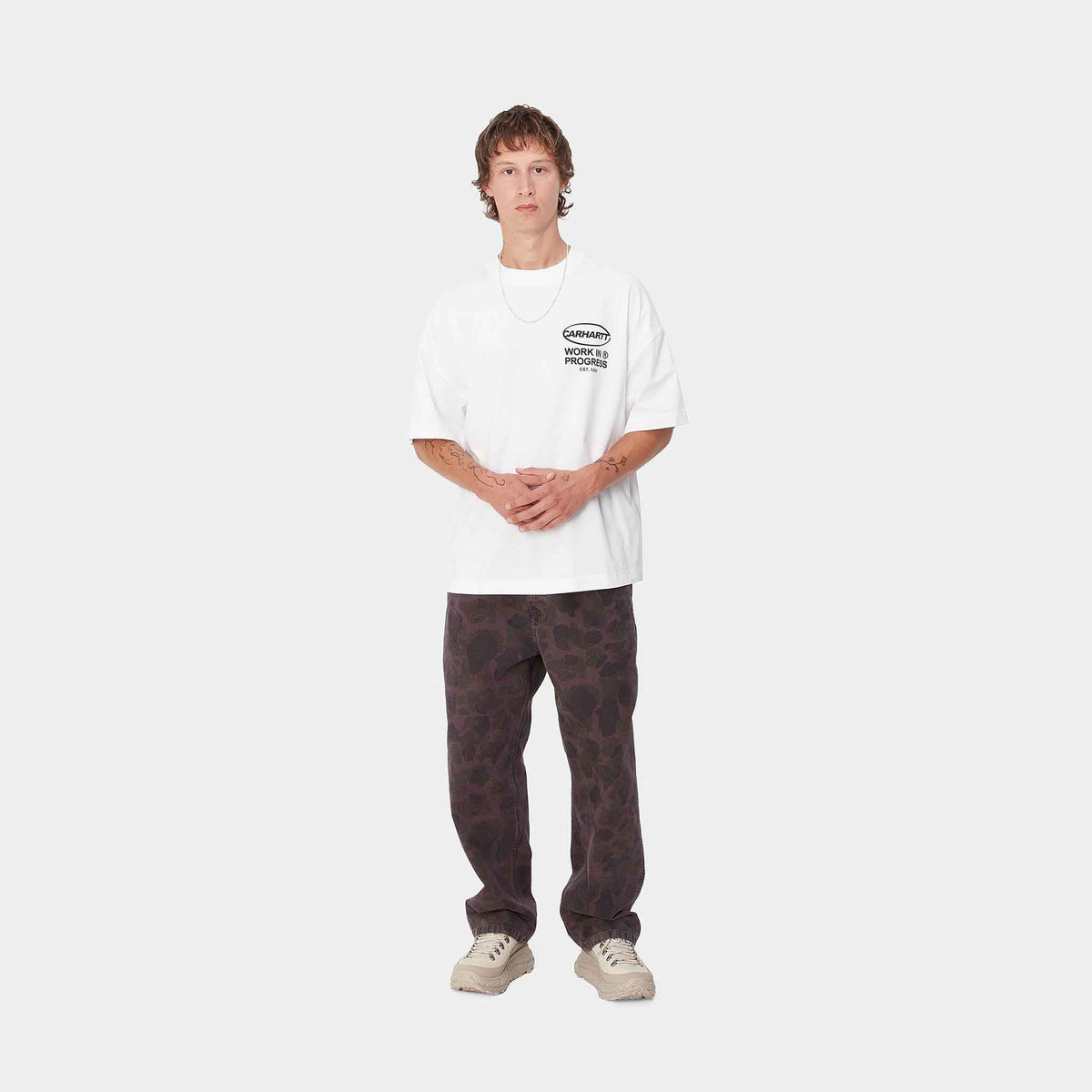 S/S Body Of Work T-Shirt | White / Black