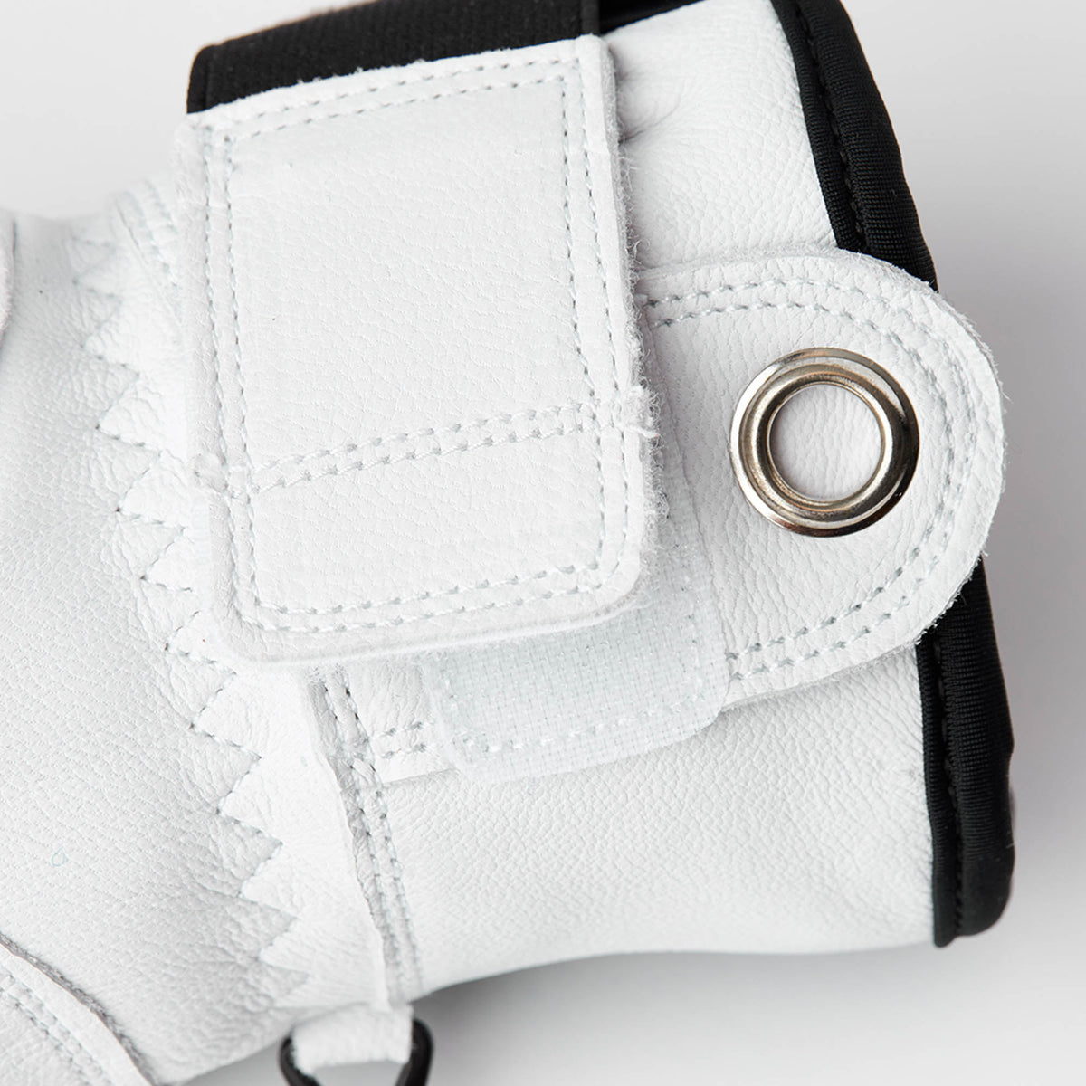 Army Leather Patrol Mitt | Svart