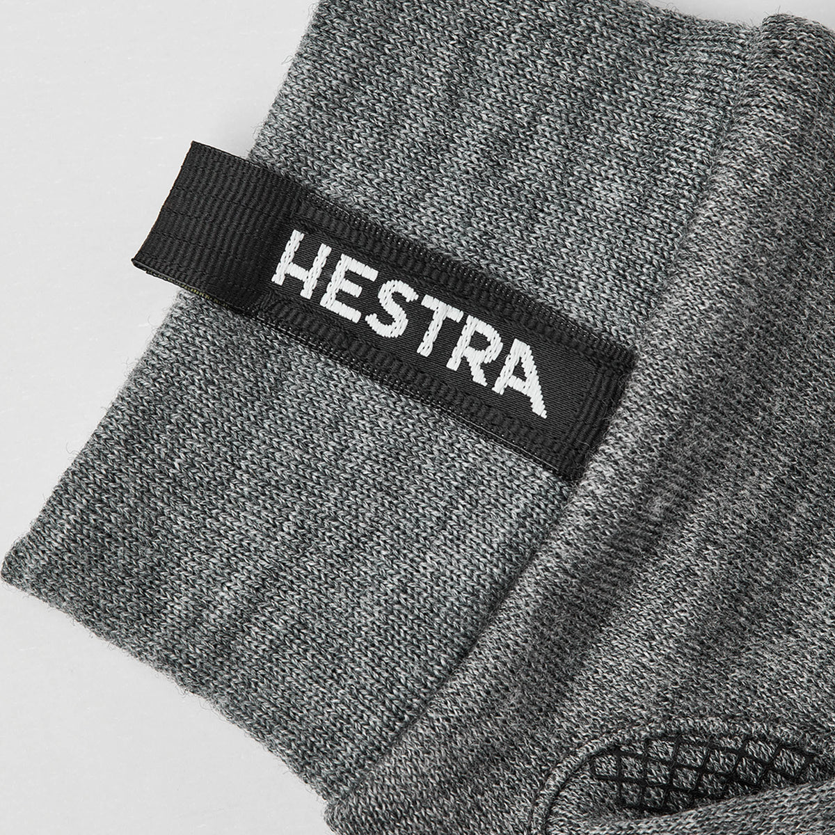 Merino Touch Point 5 finger | Grå
