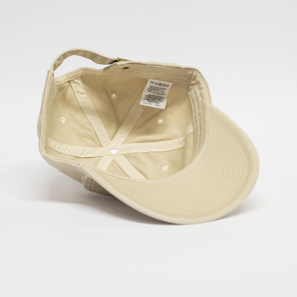 Low profile Vintage Cap | Sand / Black