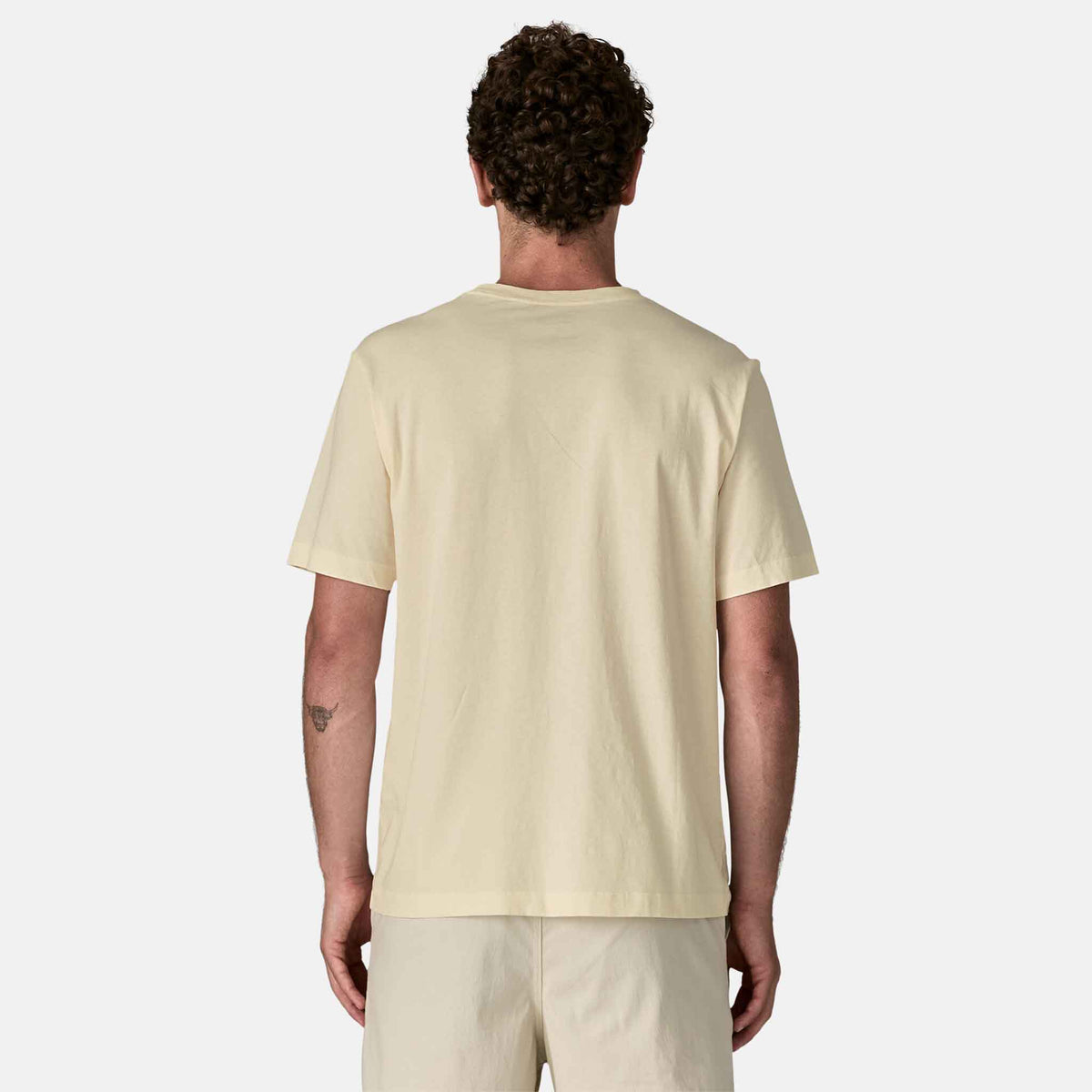 Daily Pocket Tee | Undyed Natural
