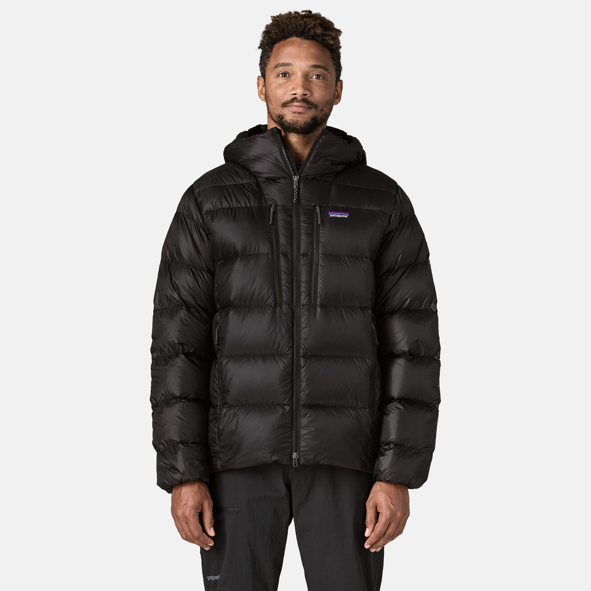 Fitz Roy Down Hoody | Black