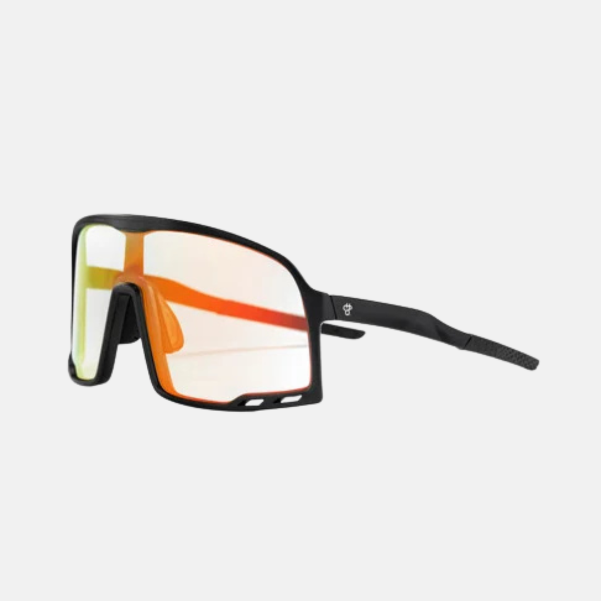 Henrik | Black / Red Photochromic