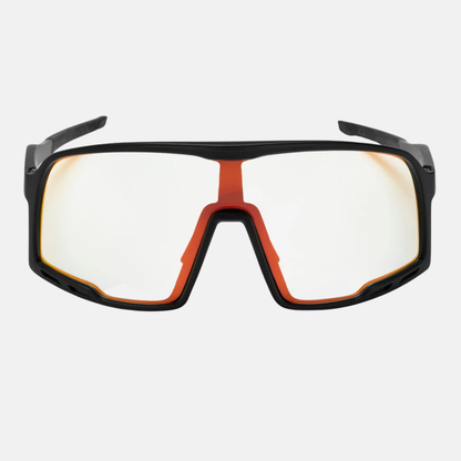 Henrik | Black / Red Photochromic
