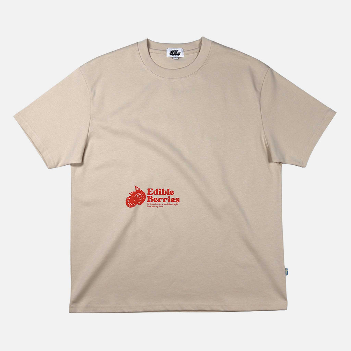 Relaxed T-shirt Edible Berries | Sand