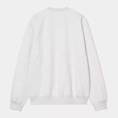 Carhartt Sweat | Ash Heather / Air Green