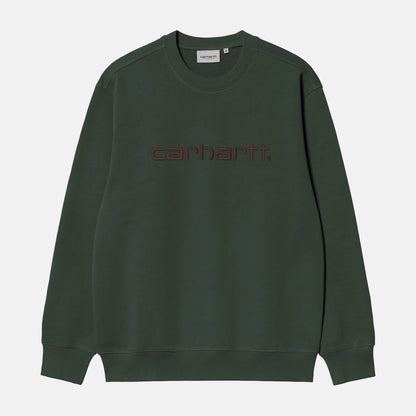 Carhartt Sweat | Dark Scarab / Palisander