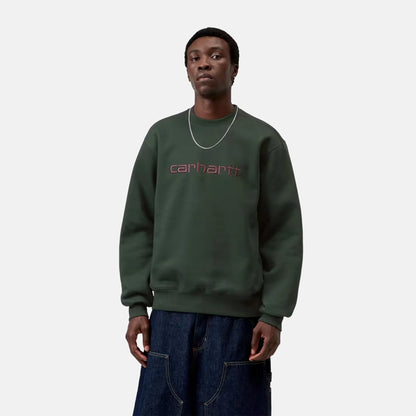 Carhartt Sweat | Dark Scarab / Palisander