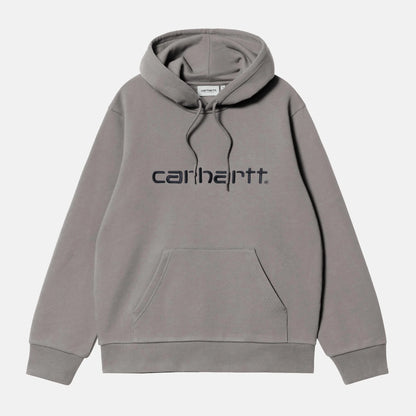 Hooded Carhartt Sweat | Shady Grey / Dark Navy