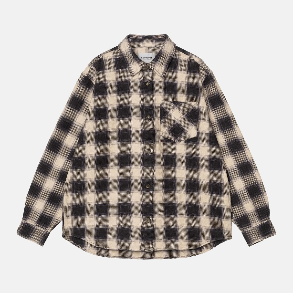 L/S Dayne Shirt | Dayne Check, Shady Purple