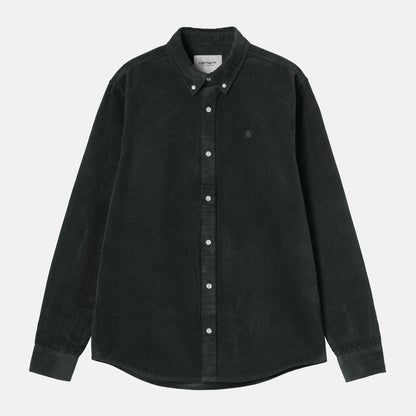 L/S Madison Cord Shirt | Raven