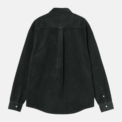 L/S Madison Cord Shirt | Raven