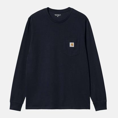 L/S Pocket T-Shirt | Dark Navy