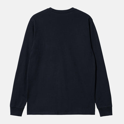 L/S Pocket T-Shirt | Dark Navy