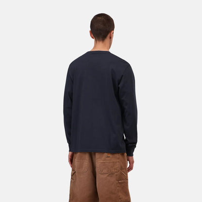 L/S Pocket T-Shirt | Dark Navy
