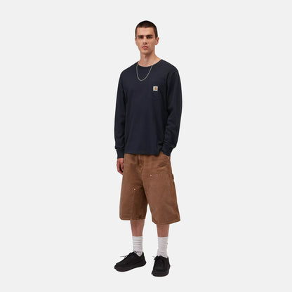 L/S Pocket T-Shirt | Dark Navy