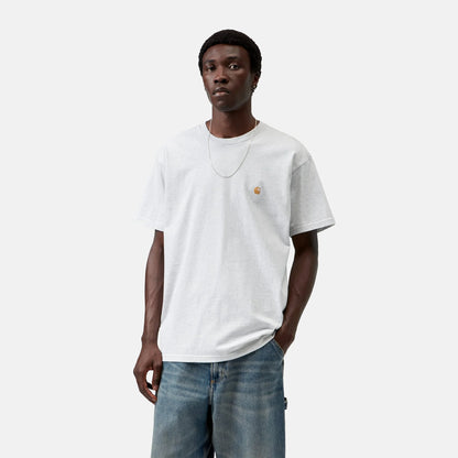 S/S Chase T-Shirt | Ash Heather / Gold