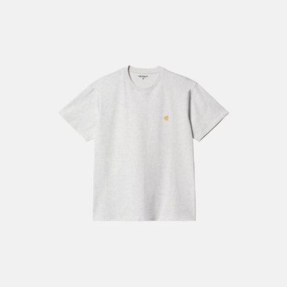 S/S Chase T-Shirt | Ash Heather / Gold