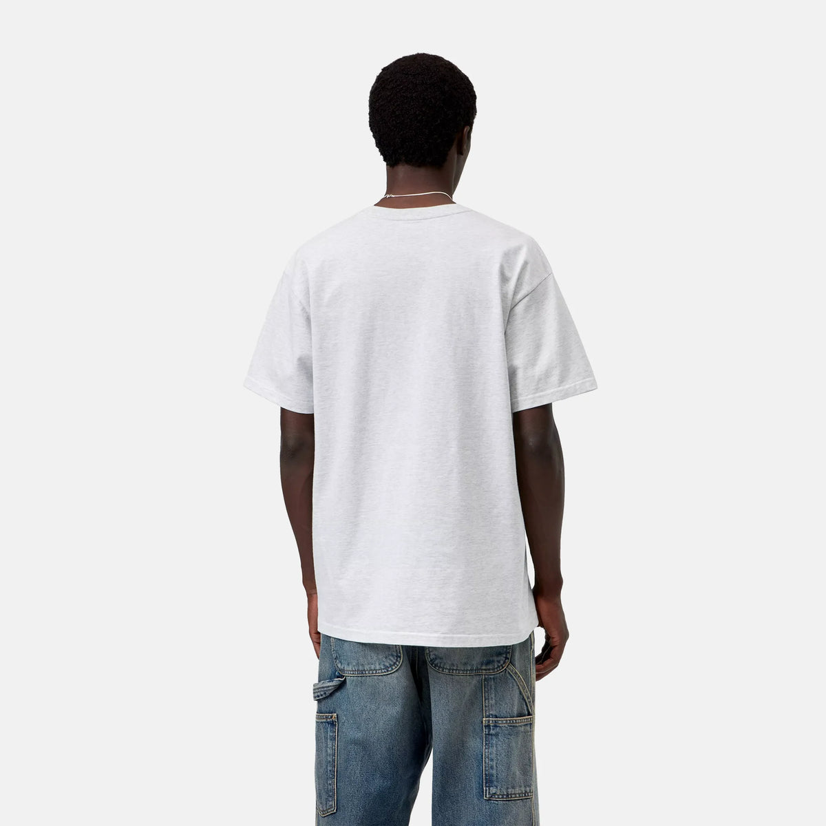 S/S Chase T-Shirt | Ash Heather / Gold