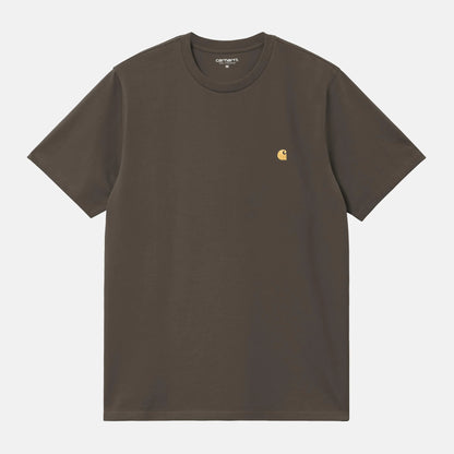 S/S Chase T-Shirt | Shungite / Gold