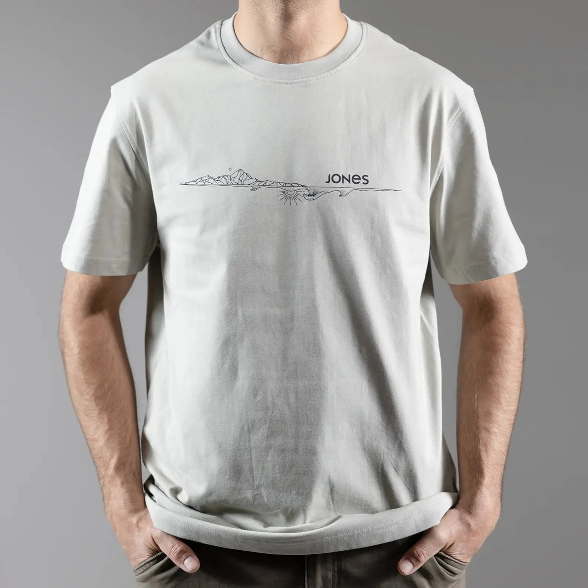 Flagship Organic Cotton Tee | Smoke Gray