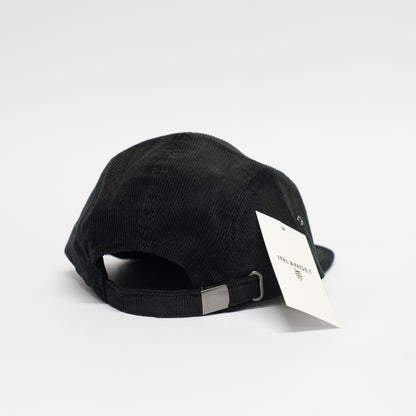 5-Panel Cord | Black / Black