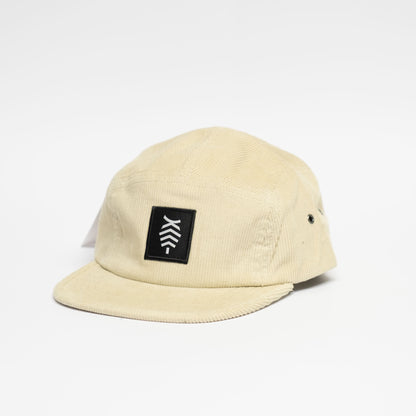 5-Panel Cord | Sand / Black