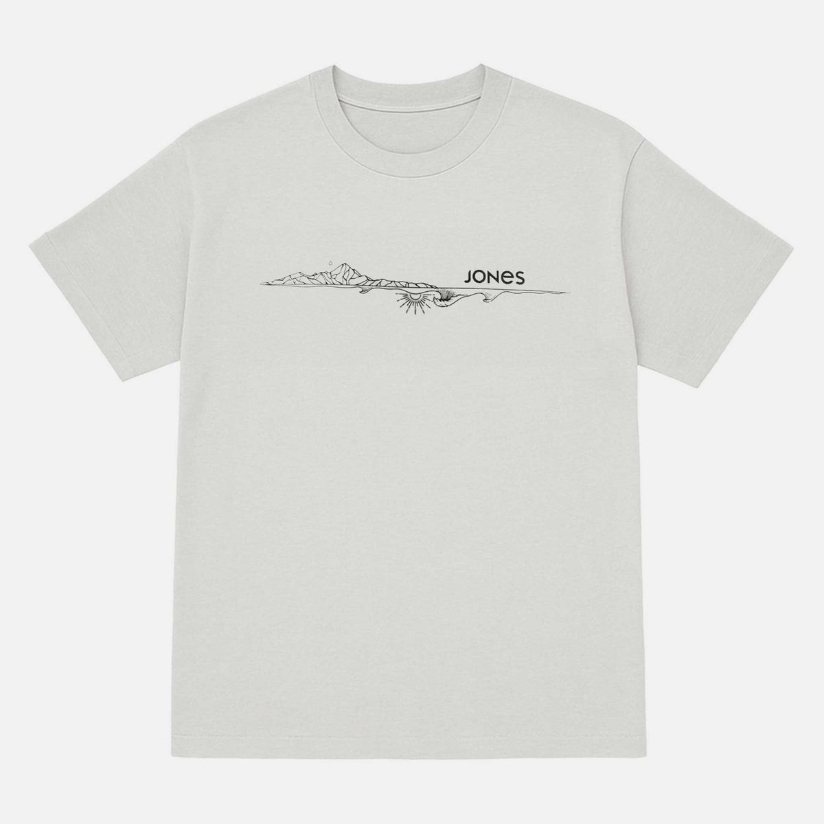 Flagship Organic Cotton Tee | Smoke Gray
