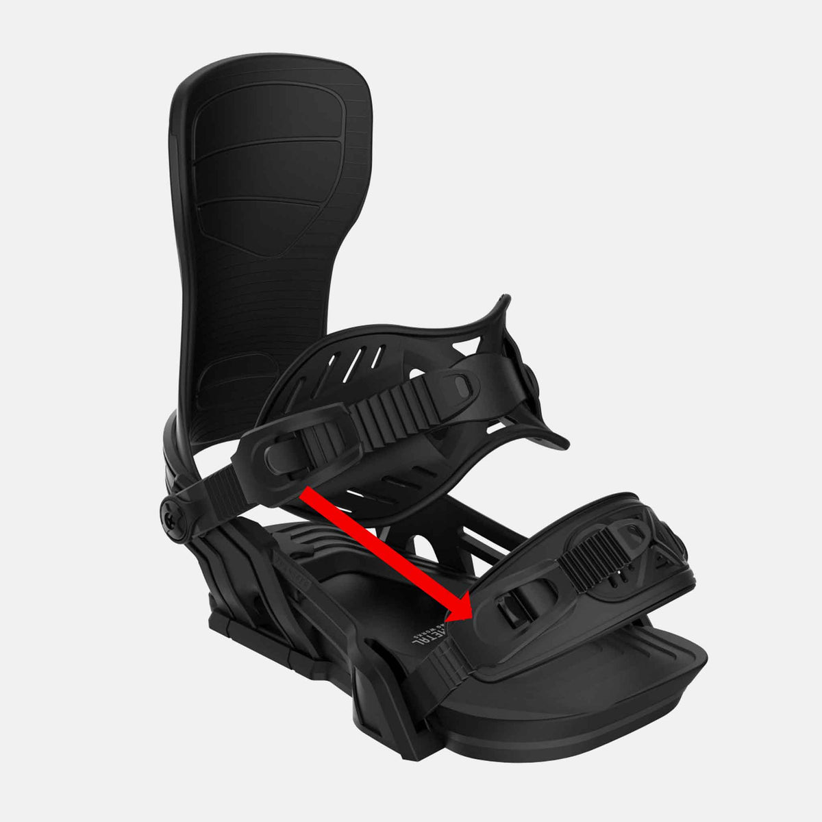 Bent Metal Toe Buckle Set