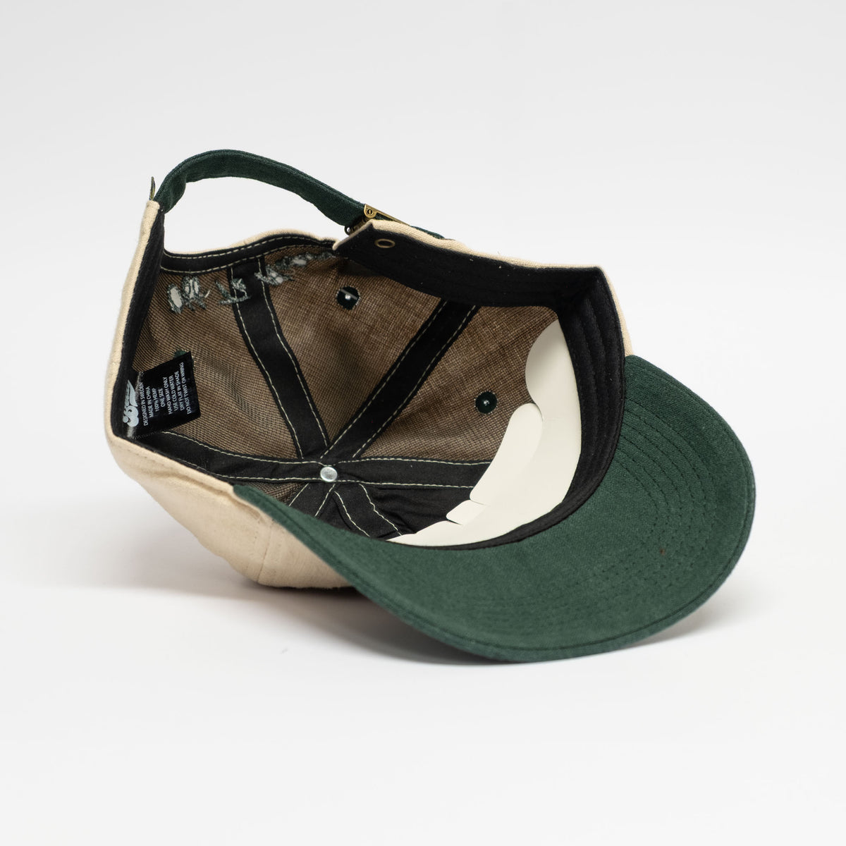 Hampa Soft Cap No Hurry | White/Green