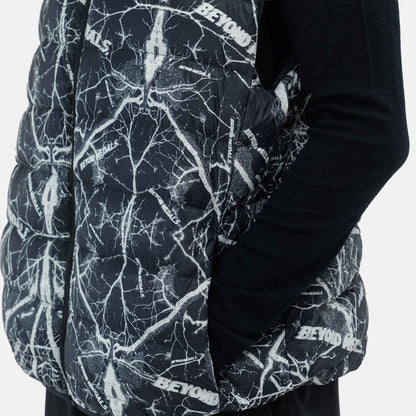 Packable Down Vest | Grey