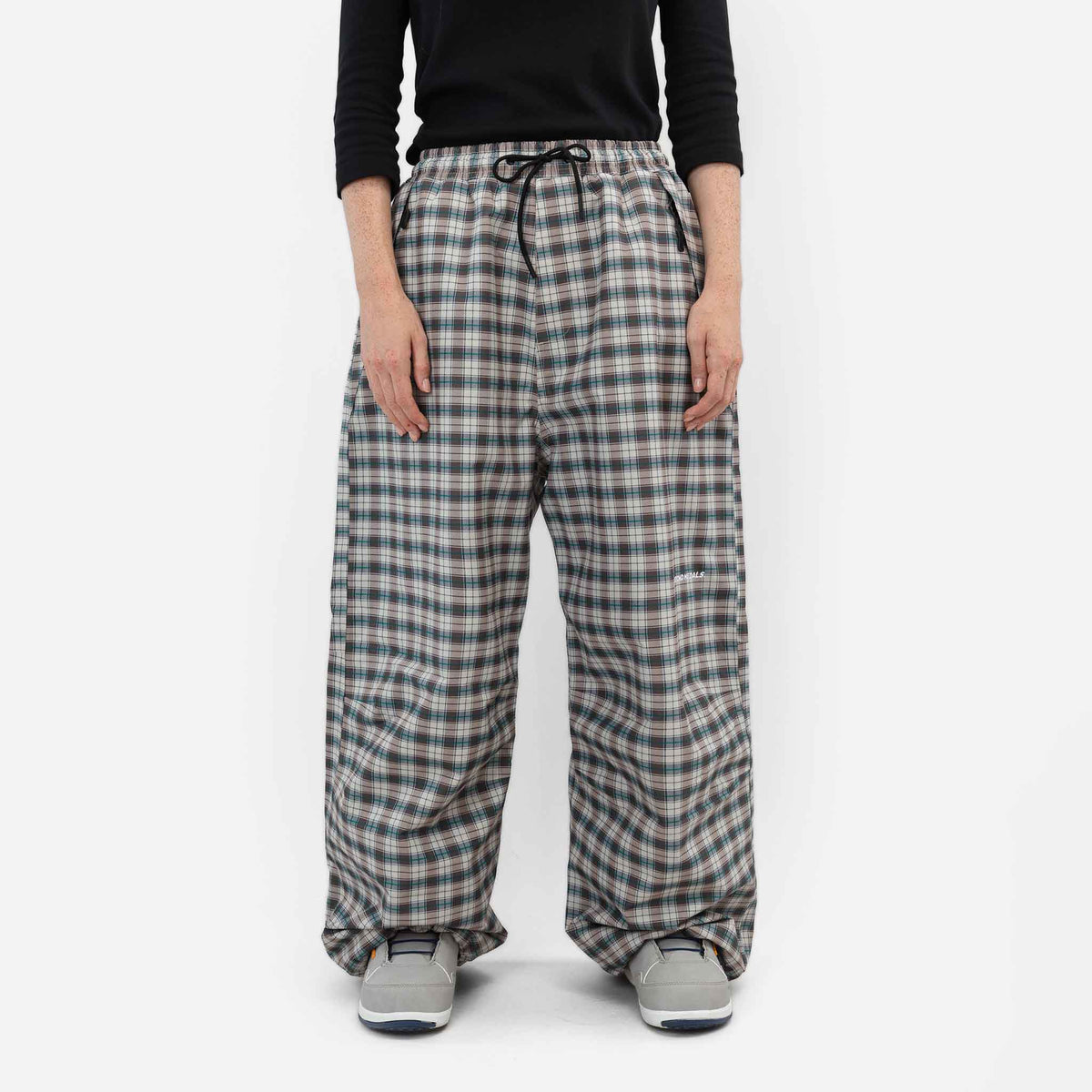 Park Pants | Light Beige Plaid