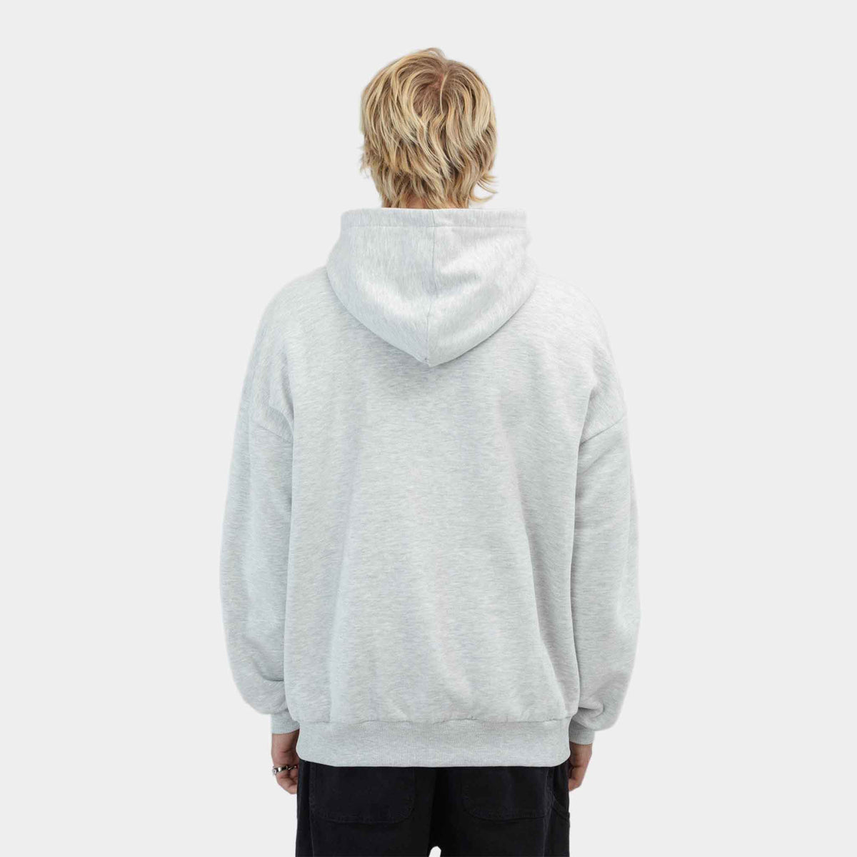 Puff Hoodie | Grey Melange
