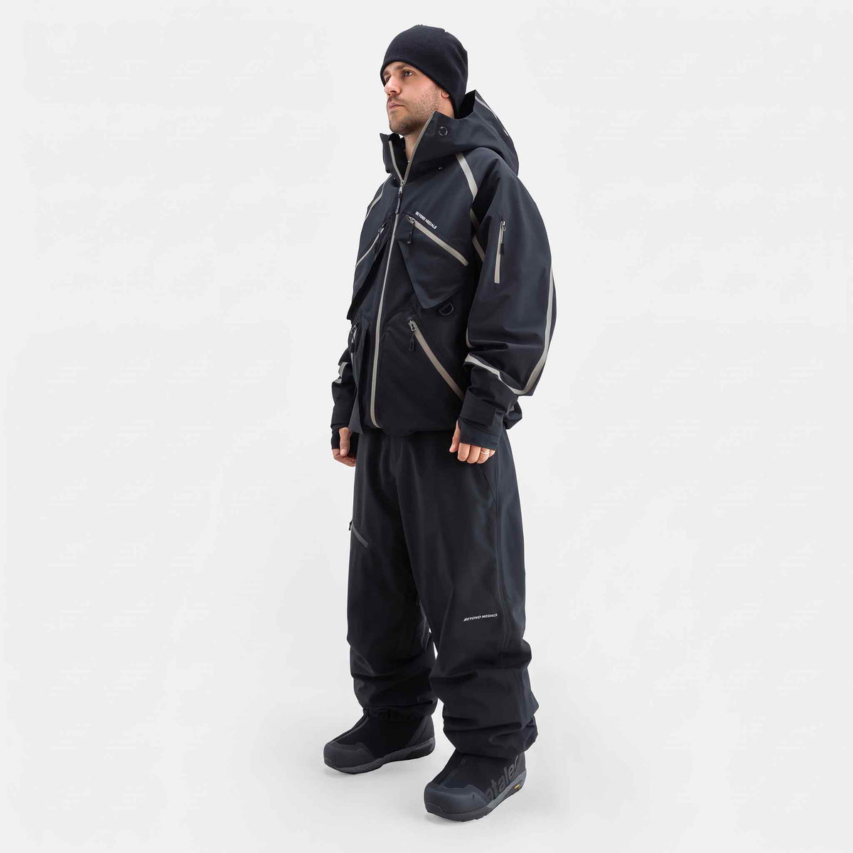 X jacket Taped 3L | Black