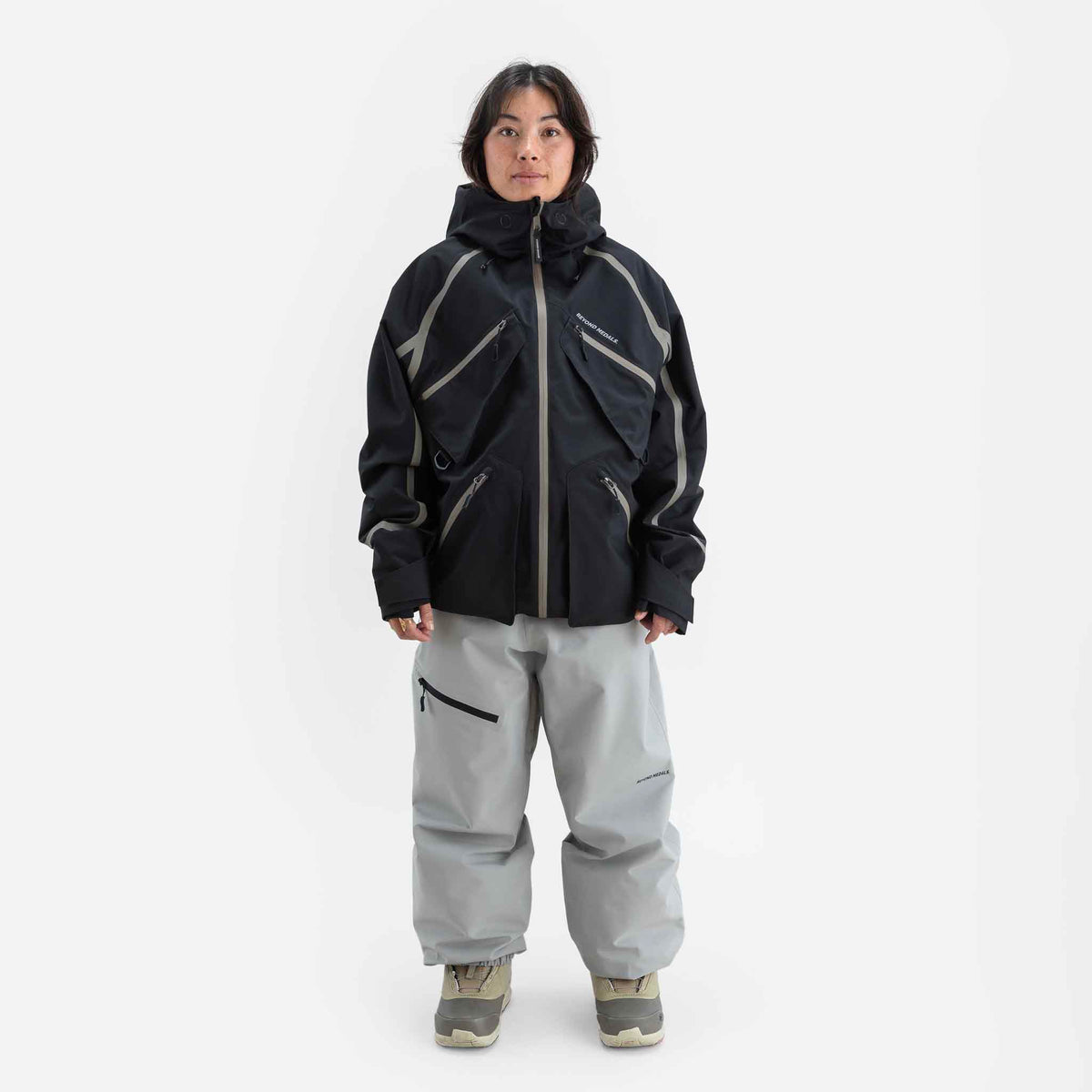 X jacket Taped 3L | Black