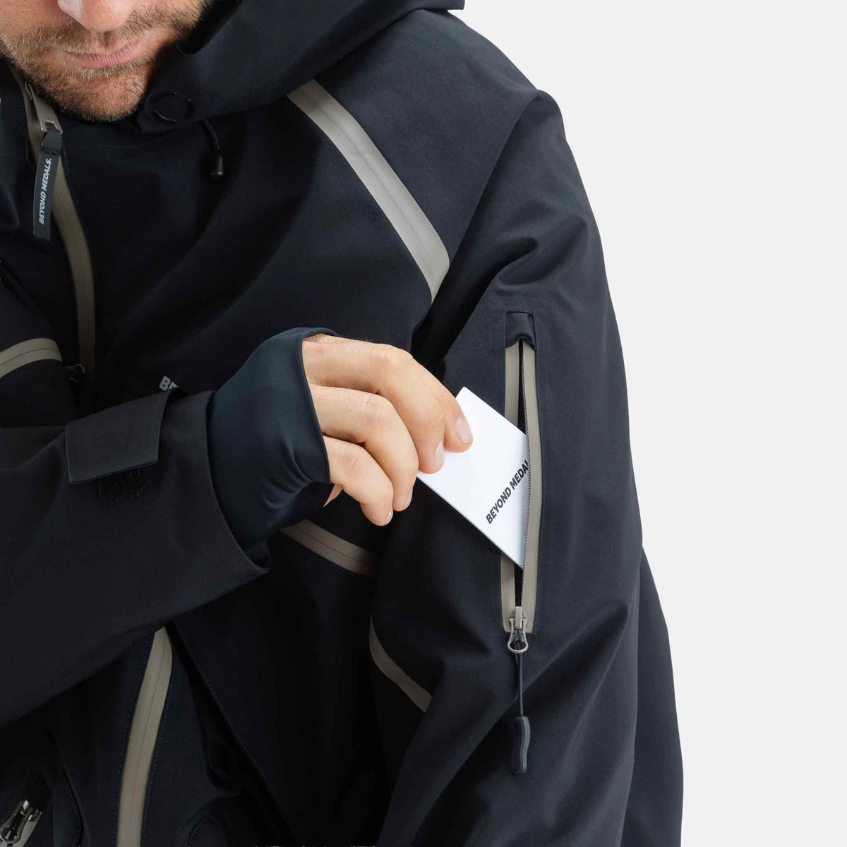 X jacket Taped 3L | Black