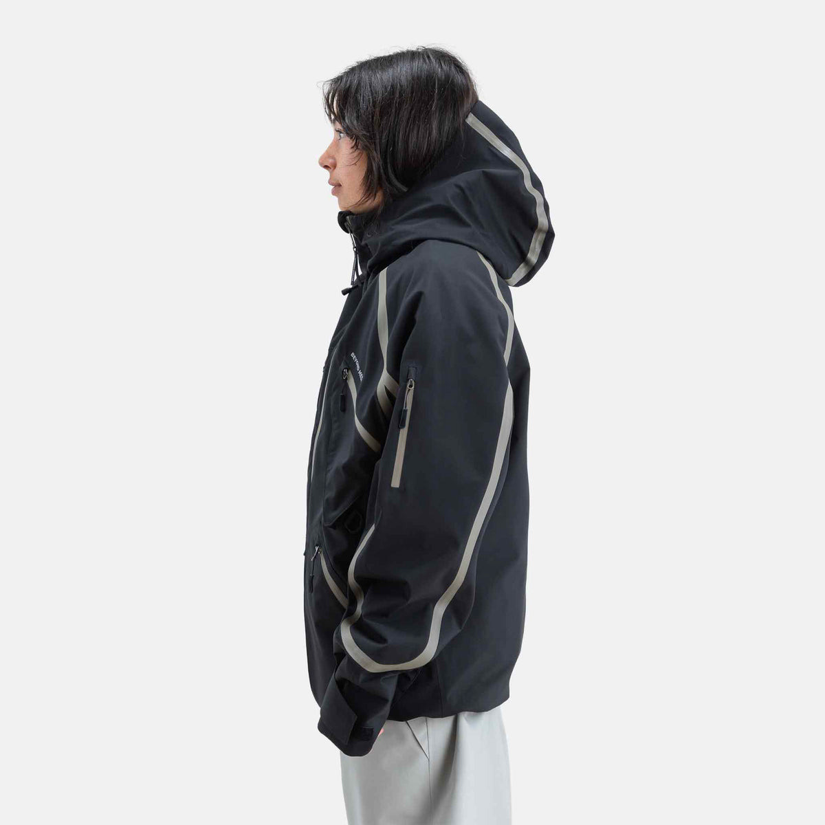 X jacket Taped 3L | Black
