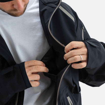 X jacket Taped 3L | Black