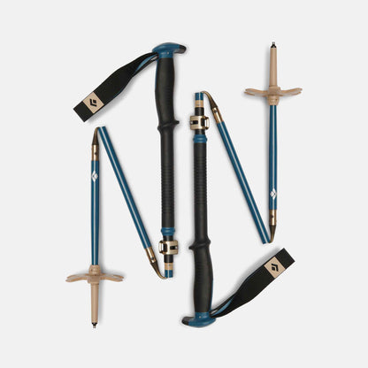 Traverse Compactor Ski Poles | 100-125 cm