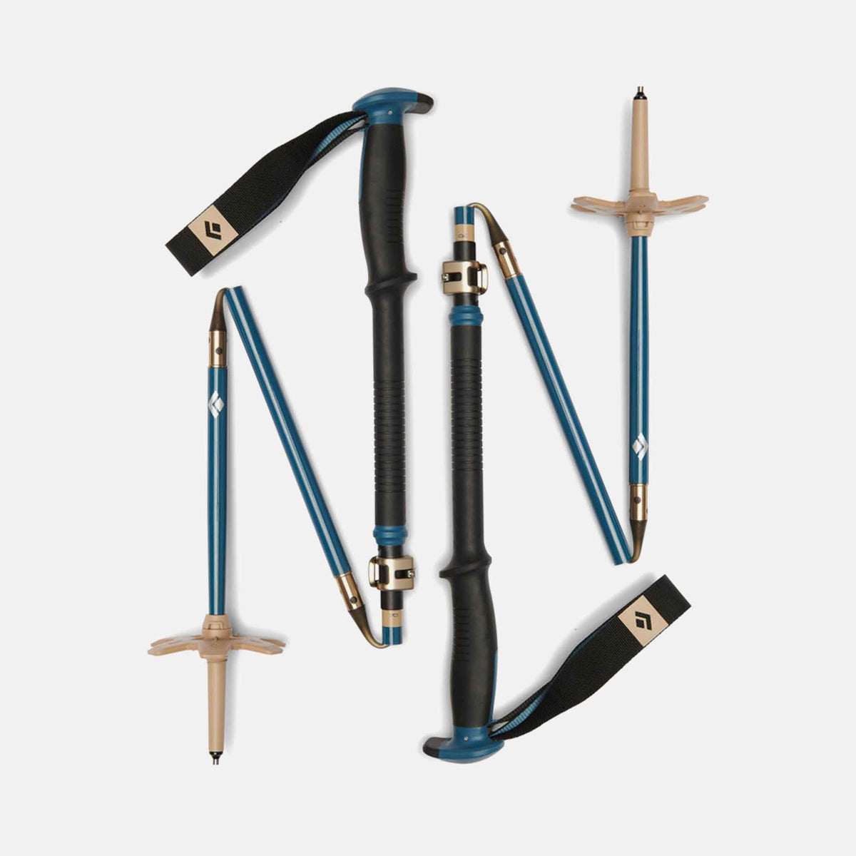 Traverse Compactor Ski Poles | 115-135 cm