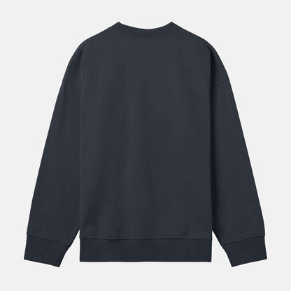 Boxy Crew Text Logo | Svartgrå