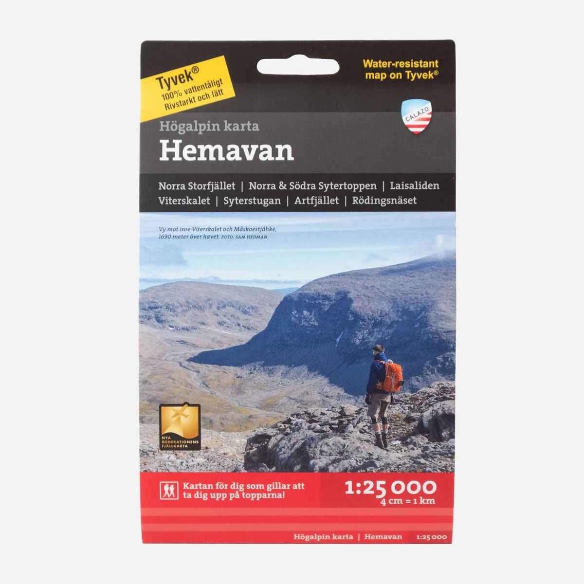 Högalp Map | HEMAVAN 1:25,000
