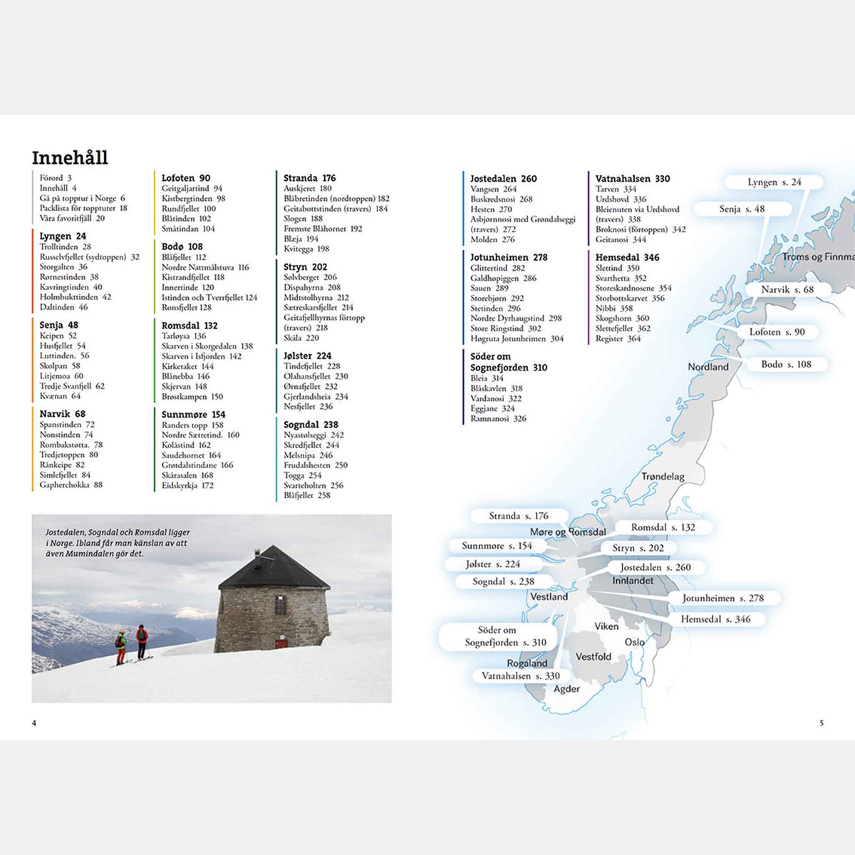 Toppturer i Norge