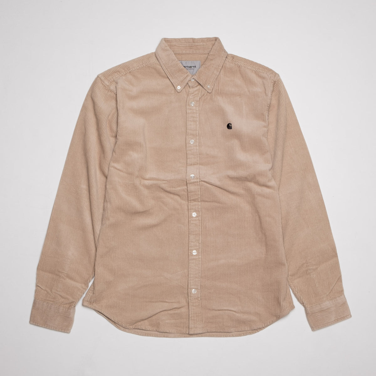L/S Madison Cord Shirt | Wall / Black